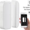 Luminea Home Control Türsensor:WLAN-Tür & Fensteralarm, Sicherung, Komp. Zu Alexa & Google Assistant 26