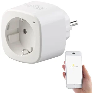 Luminea Home Control WiFi Steckdosen:3er-Set WLAN-Steckdosen, Amazon Alexa & Google Assistant Komp., 16 A 12