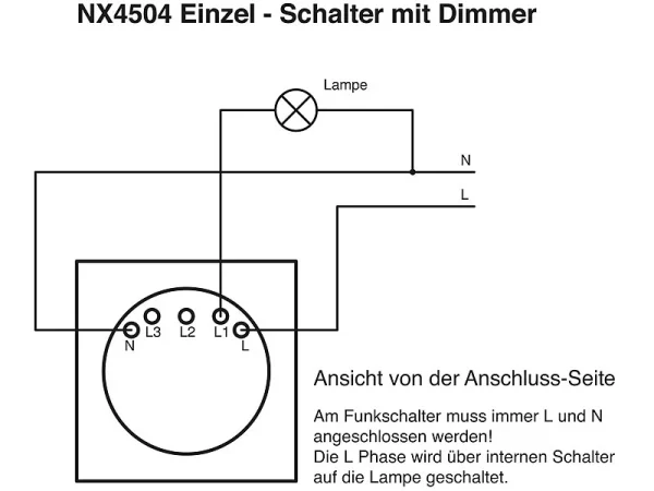 Luminea Home Control Lichtschalter Dimmer LED:Touch-Lichtschalter & Dimmer, Versandrückläufer 5