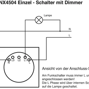 Luminea Home Control Smart Home Lichtschalter:2er-Set Touch-Lichtschalter & Dimmer, Für Alexa & Google Assistant 19