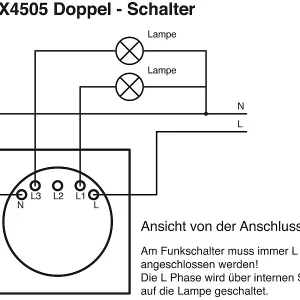 Luminea Home Control Touch Lichtschalter:2er-Set Touch-Doppel-Lichttaster, Komp. Zu Alexa & Google Assistant 19