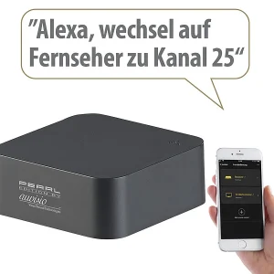 Auvisio Lernfähige IR-Universal-Fernbedienung Mit App (Versandrückläufer) 27