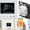 Revolt WLAN Raumthermostat:WLAN-Thermostat Für Fußbodenheizungen, Für Siri, Alexa & GA 41