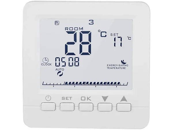 Revolt Raumthermostat:4er-Set WLAN-Thermostate Für Fußbodenheizung, Für Siri, Alexa & GA 7