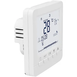 Revolt Raumthermostat:4er-Set WLAN-Thermostate Für Fußbodenheizung, Für Siri, Alexa & GA 22