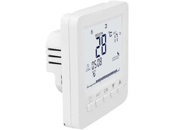 Revolt Raumthermostat:4er-Set WLAN-Thermostate Für Fußbodenheizung, Für Siri, Alexa & GA 8