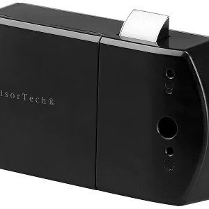 VisorTech Möbelschloss:5er-Set Schubladen- & Schranktüren-Schlösser Mit Bluetooth Und App 20