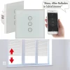 Luminea Home Control WiFi Rolladenschalter:2er-Set Rollladen-Touch-Unterputz-Steuerung, App & Sprachsteuerung 29