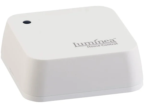 Luminea Home Control Lichtsensor Alexa:4er-Set Wetterfeste WLAN-Licht- & Dämmerungs-Sensoren Mit App, IP55 7