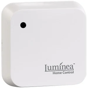 Luminea Home Control Lichtsensor Alexa:4er-Set Wetterfeste WLAN-Licht- & Dämmerungs-Sensoren Mit App, IP55 20