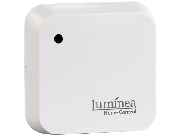 Luminea Home Control Lichtsensor Alexa:4er-Set Wetterfeste WLAN-Licht- & Dämmerungs-Sensoren Mit App, IP55 5