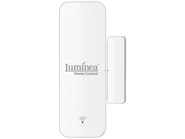 Luminea Home Control WLAN Fensterkontakt:5er-Set WLAN-Tür- & Fensteralarm Mit App, Für Alexa & Google Assistant 9