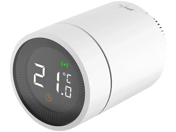 Revolt Heizungsthermostat:Smartes Heizkörperthermostat, App, Sprachsteuerung, Für ZigBee-Gateway 4