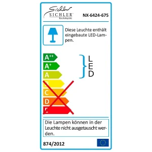 Sichler Deckenventilator WiFi:2in1-WLAN-Deckenventilator & LED-Lampe, Versandrückläufer 14