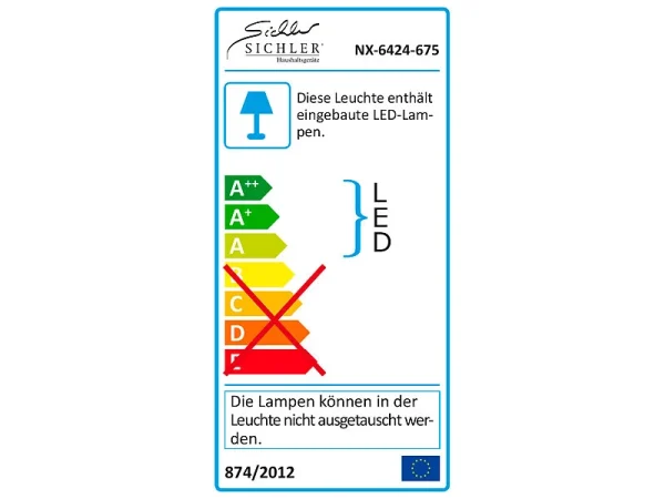 Sichler Deckenventilator WiFi:2in1-WLAN-Deckenventilator & LED-Lampe, Versandrückläufer 5