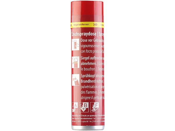 PEARL Feuerlöschspray:Feuerlösch-Spray Für Küche & Haushalt, 600 Ml, 5A 21B 5F, Wartungsfrei 1