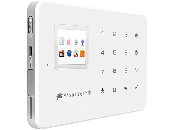 VisorTech Funkalarm:GSM-Alarmanlage Mit Funk- & Handynetz-Anbindung XMD-4400.pro 1