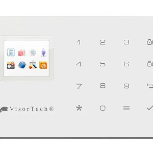 VisorTech GSM Alarmmelder:GSM-Alarmanlage Mit Funk-/Handy-Anbindung, 14-teiliges Starter-Set 24