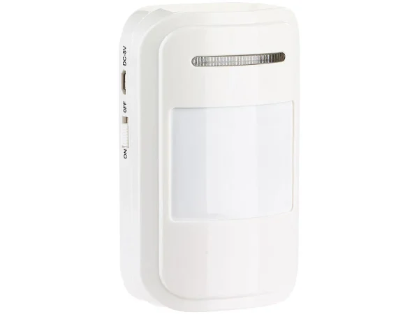 VisorTech Alarm:5-tlg. Funk-Alarmanlage: 2 Sensoren, 2 Fernbedienungen, GSM, WLAN, App 19