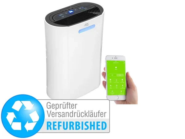 Sichler WLAN-Luftentfeuchter:Luftentfeuchter, 10 L/Tag, Für Amazon Versandrückläufer 1