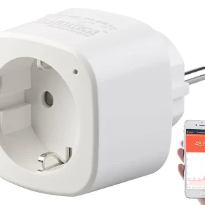 Luminea Home Control 3er-Set WLAN-Steckdosen Mit Energiekostenmesser, App & Sprachsteuerung 26