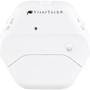 VisorTech Glasbruch Alarm:2er-Set Extradünne Glasbruchmelder, 2 Stufen, 95 DB, 54 Monate 11