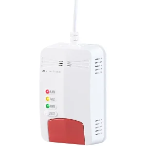 VisorTech Elesion Gasmelder:2er-Set Multi-Gasmelder Für Haushaltsübliche Gase, Mit WLAN & App 38