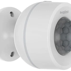 Luminea Home Control Temperaturfühler:3in1-WLAN-PIR-Bewegungsmelder, Temperatur- & Luftfeuchtigkeits-Sensor 15