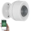 Luminea Home Control Temperaturfühler:3in1-WLAN-PIR-Bewegungsmelder, Temperatur- & Luftfeuchtigkeits-Sensor 31