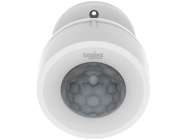 Luminea Home Control Temperaturfühler:3in1-WLAN-PIR-Bewegungsmelder, Temperatur- & Luftfeuchtigkeits-Sensor 4