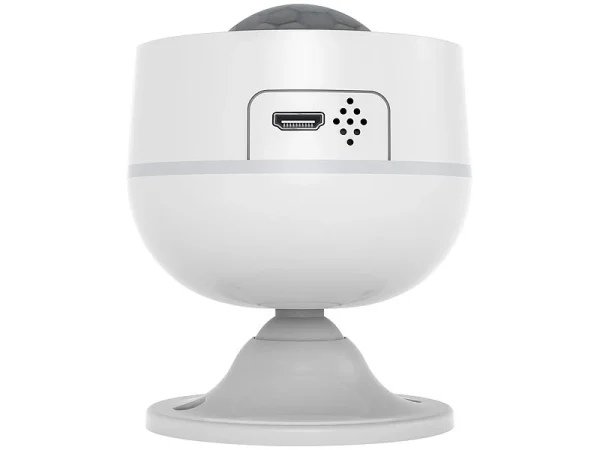 Luminea Home Control Temperaturfühler:3in1-WLAN-PIR-Bewegungsmelder, Temperatur- & Luftfeuchtigkeits-Sensor 5