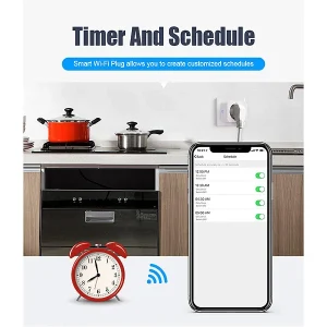 Luminea Home Control Smarte Steckdose:2er-Set WLAN-Steckdosen, Apple-HomeKit-zertifiziert, Sprachsteuerung 42