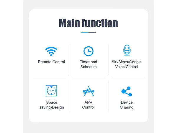 Luminea Home Control Smarte Steckdose:2er-Set WLAN-Steckdosen, Apple-HomeKit-zertifiziert, Sprachsteuerung 7