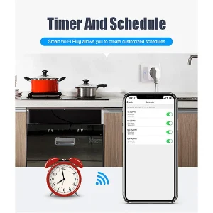 Luminea Home Control WLAN Steckdosen-Schalter:4er-Set WLAN-Steckdosen, Apple-HomeKit-zertifiziert, Sprachsteuerung 42