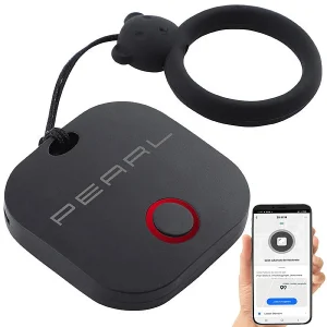 PEARL Koffer Alarm:4in1-Mini-Schlüsselfinder M. BT, App & GPS-Ortung, 80 DB, 4er-Set 38