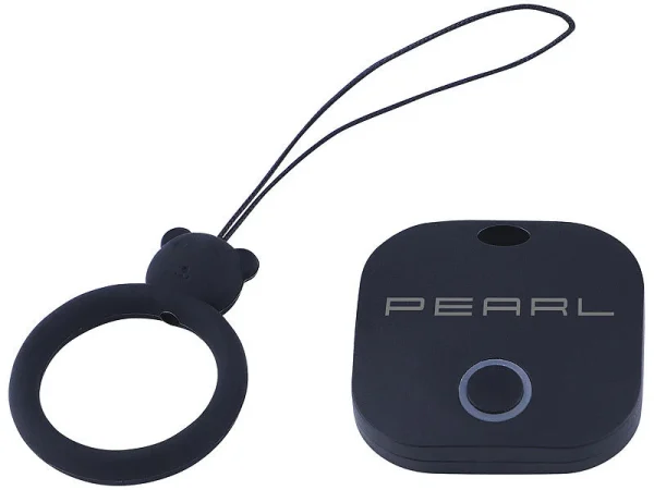 PEARL Koffer Alarm:4in1-Mini-Schlüsselfinder M. BT, App & GPS-Ortung, 80 DB, 4er-Set 7