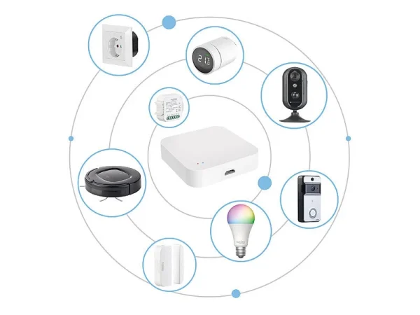 Revolt Thermostat:3er-Set Heizkörperthermostate Mit App, Sprachsteuerung, ZigBee-Gateway 6