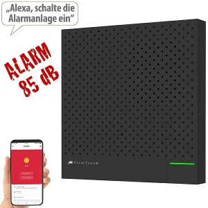 VisorTech Alarmzentrale:WLAN-Alarmanlage Mit Funk-Anbindung, App, Sprachsteuerung 21