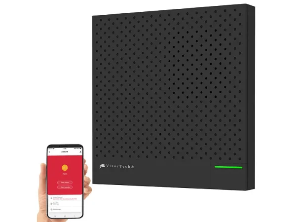VisorTech Alarmzentrale:WLAN-Alarmanlage Mit Funk-Anbindung, App, Sprachsteuerung 4