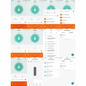 VisorTech Türöffner:Türschlossantrieb Mit PIN-Code, Fingerabdruck-Sensor, Bluetooth, App 30