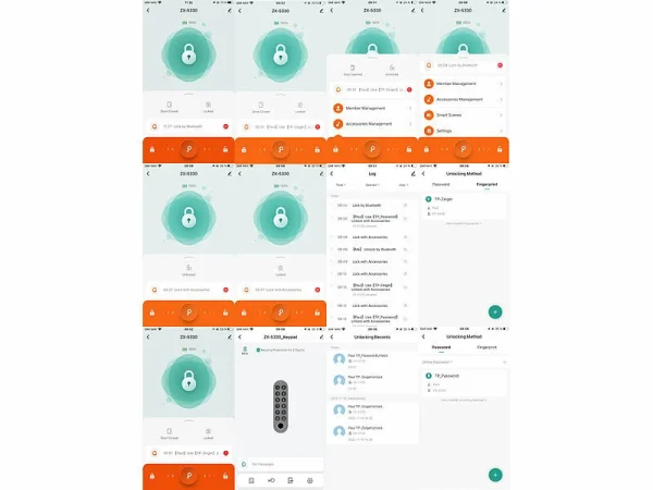 VisorTech Türöffner:Türschlossantrieb Mit PIN-Code, Fingerabdruck-Sensor, Bluetooth, App 10