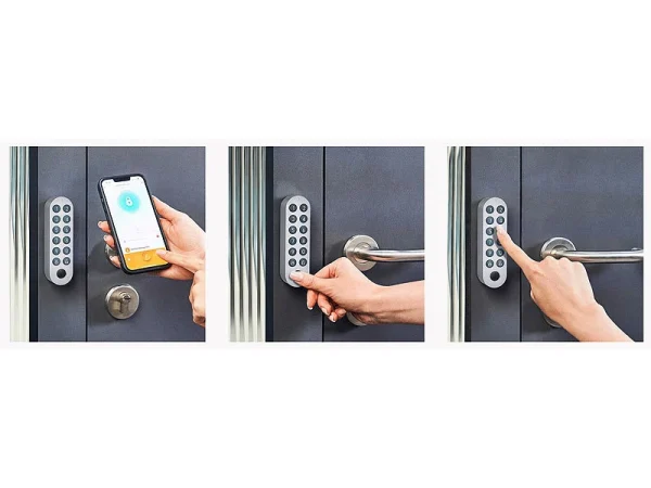 VisorTech Smart Lock:Türschlossantrieb Mit PIN-Code, Fingerabdruck-Sensor Und WLAN-Gateway 12