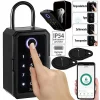 Xcase Schlüsseltresor:Smarter Schlüssel-Safe, Touch-PIN, Fingerprint, Transponder, Bluetooth 22