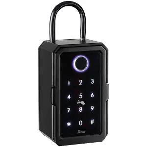 Xcase Schlüsseltresor:Smarter Schlüssel-Safe, Touch-PIN, Fingerprint, Transponder, Bluetooth 26