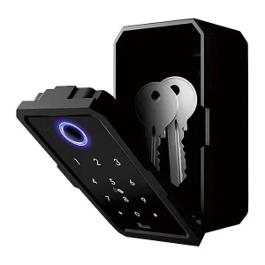 Xcase Schlüsseltresor:Smarter Schlüssel-Safe, Touch-PIN, Fingerprint, Transponder, Bluetooth 28