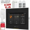 VisorTech Alarm:5-tlg. Funk-Alarmanlage: 2 Sensoren, 2 Fernbedienungen, GSM, WLAN, App 11