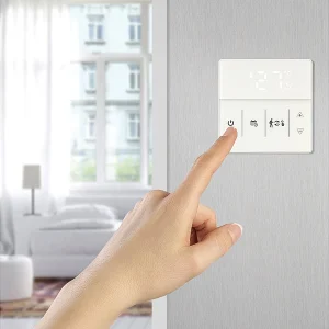 Revolt Thermostat WiFi:WLAN-Fußbodenheizung-Thermostat Mit App Und Sprachsteuerung, Weiß 24