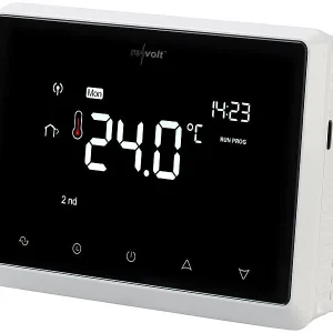 Revolt Raumthermostat Gastherme:Funk-Thermostat Mit WLAN Und App Für Gastherme Und Wasserboiler 40