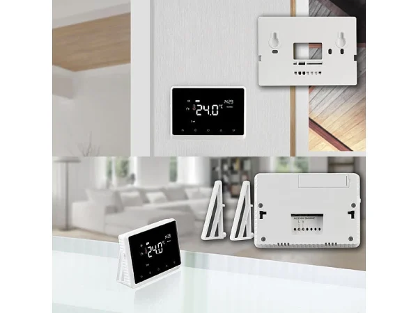 Revolt Raumthermostat Gastherme:Funk-Thermostat Mit WLAN Und App Für Gastherme Und Wasserboiler 5