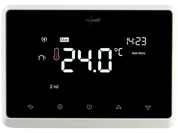 Revolt Raumthermostat Gastherme:Funk-Thermostat Mit WLAN Und App Für Gastherme Und Wasserboiler 17